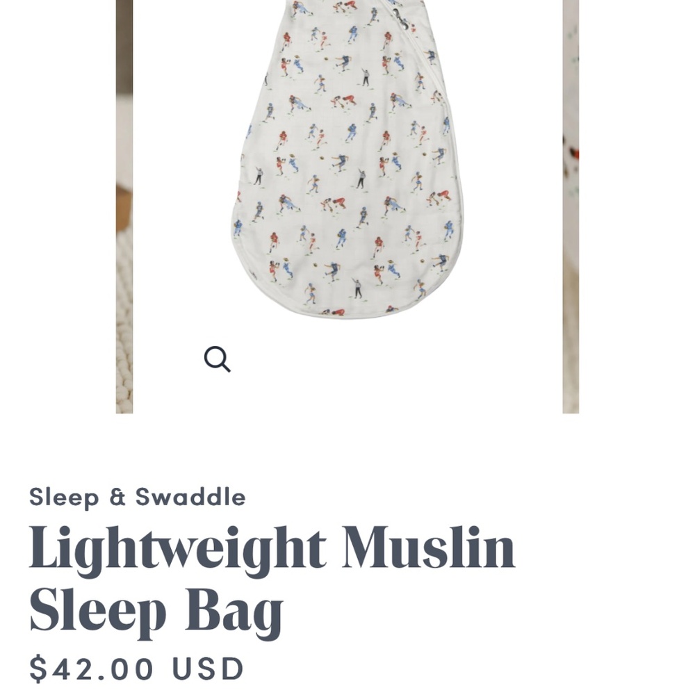 2 Loulou Lollipop NWOT sleep bags .5 TOG size 0-6 months